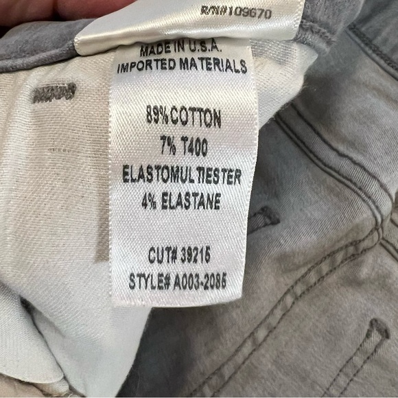 Agolde Stretchy High Rise Jeans in Gray size 29 high waist - Picture 12 of 16